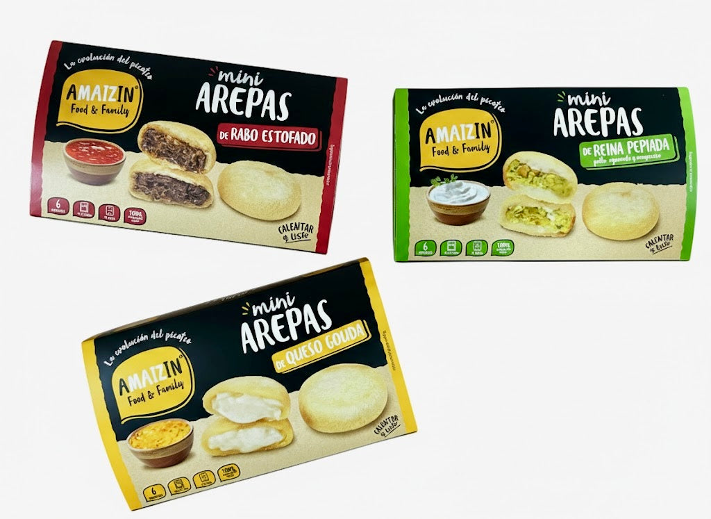 MINI AREPAS DE HARINA DE MAÍZ