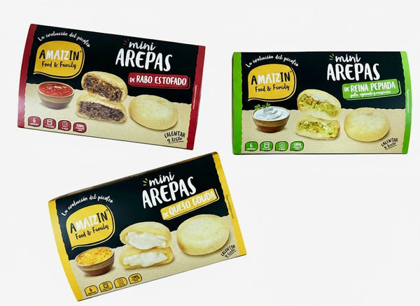 MINI AREPAS DE HARINA DE MAÍZ